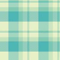 Elegant teal and pale yellow plaid pattern. Perfect for textile design, wrapping paper, or website backgrounds. Subtle texture adds visual interest. Evokes feelings of calm and sophistication. vector