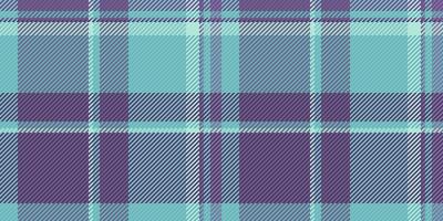 Elegant teal and purple plaid pattern. Perfect for textile design, fashion, website backgrounds, or scrapbooking projects. This subtly textured design offers a sophisticated and calming aesthetic. vector