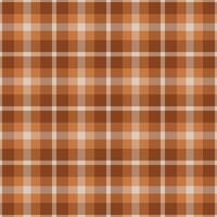 Warm, earthy tones create a seamless plaid pattern, perfect for textile design, website backgrounds, or autumnal projects. vector