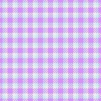 Pastel purple and light blue gingham check pattern. Perfect for backgrounds, textiles, scrapbooking, or website design. vector