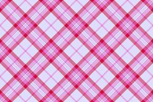 Pretty pink and red plaid pattern. Perfect for Valentines Day designs, feminine branding, or textile projects. vector