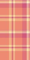 Summer background pattern , outside fabric texture check. Equal seamless plaid textile tartan in red and amber colors. vector