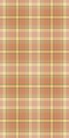 Colourful background pattern, knot textile plaid tartan. Endless seamless check fabric texture in orange and amber colors. vector