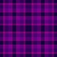 Customized fabric plaid seamless, age texture pattern textile. Multi background check tartan in purple and deep purple colors. vector