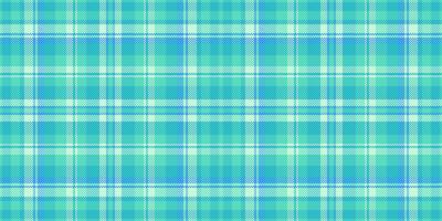 Seamless pastel teal and mint green plaid pattern. Ideal for textile design, website backgrounds, or fashion projects. This refreshing, summery texture evokes feelings of calmness and serenity. vector