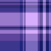 Coat background plaid seamless, couch fabric tartan. Glamor textile texture check pattern in indigo and violet colors. vector