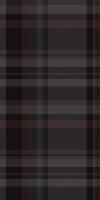 Refresh textile background tartan, famous texture seamless. New fabric check pattern plaid in grey and black colors. vector