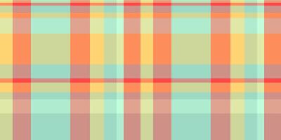 Vibrant pastel plaid pattern. Perfect for textile design, website backgrounds, or packaging. Evokes feelings of warmth, joy, and summer. vector