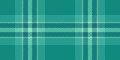 Elegant teal and mint green plaid pattern. Perfect for textile design, fashion, website backgrounds, or packaging. This seamless texture evokes a sense of calm and sophistication. vector