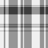 Elegant grayscale plaid pattern. Perfect for textile design, website backgrounds, or stylish branding. Subtle yet sophisticated, this geometric design offers a timeless and versatile aesthetic. vector