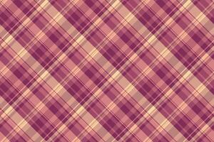 Glen plaid texture , tiny check tartan fabric. Striped textile pattern background seamless in red and pink colors. vector