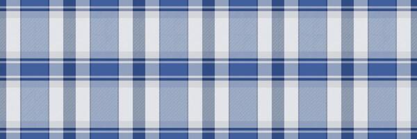 Subtle blue and white plaid pattern. Perfect for textile design, website backgrounds, or apparel. Clean, modern aesthetic evokes feelings of calm and order. vector
