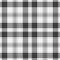 Elegant grayscale plaid pattern. Perfect for textile design, website backgrounds, or adding a touch of classic style to your projects. vector