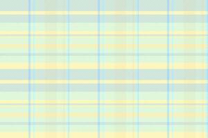 Curve textile fabric plaid, checker check texture. Commercial pattern seamless background tartan in light and cyan colors. vector