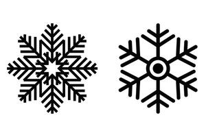 Chill Frost Snowflake Logo Cool Weather Emblem vector