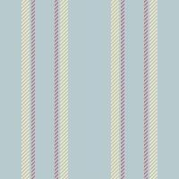 Repetition seamless textile stripe, tone texture fabric . Throw pattern lines background vertical in pastel and light colors. vector
