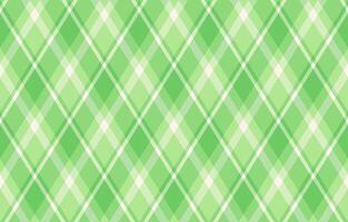 Elegant green and white diagonal plaid pattern. Perfect for backgrounds, textiles, packaging, and springsummer designs. This fresh, versatile texture evokes feelings of nature and tranquility. vector