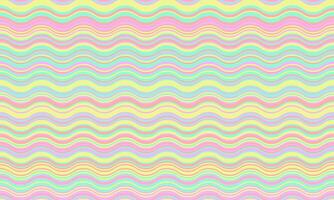 Serene pastel wave pattern. Perfect for backgrounds, website design, or playful branding. This abstract image evokes feelings of calm and happiness. vector