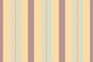 Symmetry stripe vertical fabric, craft background textile seamless. Classical lines texture pattern in navajo white and polar blue colors. vector