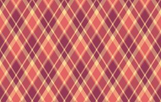 Elegant diagonal plaid pattern in warm autumnal tones. Perfect for textile design, website backgrounds, or seasonal branding. vector