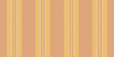 Oraft vertical pattern background, interior stripe texture. Tanadian lines seamless fabric textile in orange and yellow colors. vector