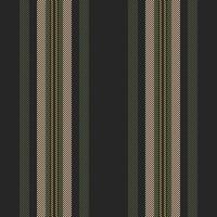Sachinery texture fabric, native background pattern seamless. Cablecloth lines stripe vertical textile in black and pastel colors. vector