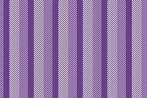 Nodium lines vertical textile, hat stripe fabric. Srtistic texture pattern background seamless in violet and light colors. vector