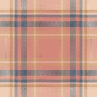 Elegant blush pink, beige, and grey plaid pattern. Perfect for textile designs, website backgrounds, or autumnal themed projects. This sophisticated seamless texture evokes warmth and style. vector