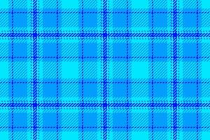 Vibrant blue plaid pattern. Perfect for textile design, website backgrounds, or fashion projects. This bold, geometric texture evokes feelings of energy and modernity. vector