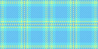 Vibrant pastel blue and yellow plaid pattern. Perfect for textile design, fashion, branding, website backgrounds, or any project needing a cheerful, modern texture. vector