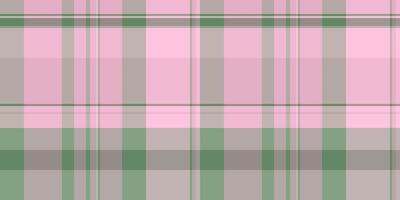Soft pink and sage green plaid pattern. Perfect for backgrounds, textiles, or fashion designs. This delicate and subtle texture evokes feelings of calm and femininity. vector