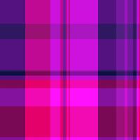 Stroke seamless check plaid, dog tooth fabric pattern texture. Manufacture textile background tartan in pink and purple colors. vector