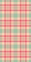 Subtle pastel plaid pattern in peach, mint, and rose. Perfect for textile design, website backgrounds, or crafting projects. Evokes a feeling of spring, calmness, and gentle sophistication. vector