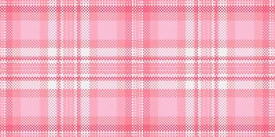 Elegant pink plaid pattern, perfect for textile design, fashion, and website backgrounds. This delicate, soft texture evokes feelings of warmth and femininity. vector