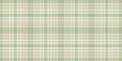 Subtle pastel green and pink plaid pattern. Perfect for textile design, backgrounds, or crafting projects. This delicate texture evokes a sense of calm and understated elegance. vector