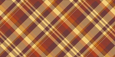 Warm autumnal plaid pattern in rich browns and golds. Perfect for fall fashion, home decor, or textile design projects. Evokes feelings of warmth, comfort, and rustic charm. vector