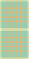 Everyday textile background , curtain fabric tartan texture. Costume seamless plaid pattern check in light and orange colors. vector