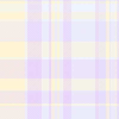 Soft pastel plaid pattern in lavender and cream. Perfect for textile design, website backgrounds, or stationery. This delicate, subtle texture evokes feelings of calmness and serenity.
