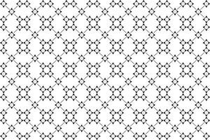 A black and white pattern with a cross design vector