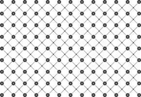 A black and white pattern with a diamond shape vector