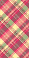 Grand tartan background seamless, presentation pattern textile. Bandanna fabric plaid texture check in red and green colors. vector