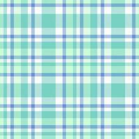 Soft mint green and white plaid pattern. Perfect for textile design, backgrounds, or website layouts. This subtle, calming texture evokes feelings of freshness and tranquility. vector