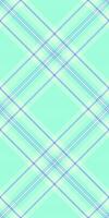 Seamless pastel plaid pattern. Subtle aqua and white crisscross design. Ideal for textile prints, website backgrounds, or crafting projects. Evokes feelings of serenity and freshness. vector