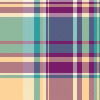 Vibrant pastel plaid pattern. Perfect for textile design, fashion, websites, and branding. This cheerful, intersecting line design evokes feelings of warmth and comfort. vector