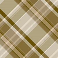 Elegant diagonal plaid pattern in muted earth tones. Perfect for autumnal designs, textiles, or website backgrounds. Subtle texture creates a sophisticated and calming visual. vector