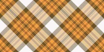 Elegant diagonal plaid pattern in warm autumnal hues. Perfect for textile design, website backgrounds, or seasonal branding. This timeless design evokes feelings of comfort and warmth. vector