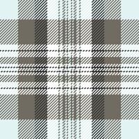 Subtle pastel plaid pattern. Perfect for textile design, website backgrounds, or crafting projects. A serene and sophisticated texture, this neutral design evokes feelings of calm and order. vector