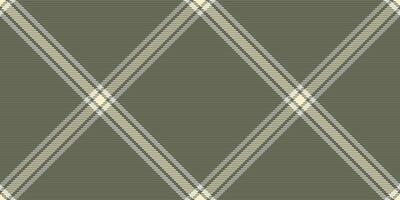 Elegant diagonal plaid pattern in muted greens and beige. Perfect for textile design, fashion, branding, and website backgrounds. vector