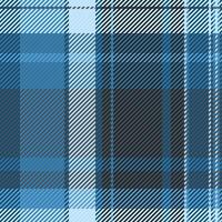 Elegant blue and gray plaid pattern. Perfect for textile design, fashion, and website backgrounds. This sophisticated texture evokes feelings of comfort and style. vector
