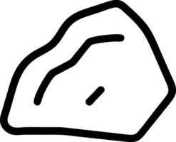 Artistic Rock with Striking Veins and Patterns vector